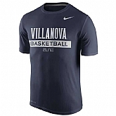 Villanova Wildcats Nike Basketball Practice Performance WEM T-Shirt - Navy Blue,baseball caps,new era cap wholesale,wholesale hats